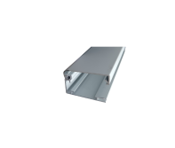 P-SP20 Wide Picture Frame Snap Aluminium Profile, 20mm Anodized Silver Display System, Advanced Snap-Open Rail, Anti-Glare Protective Lens, Universal Wall/Floor Mounting, Large Format Poster & Graphic Application